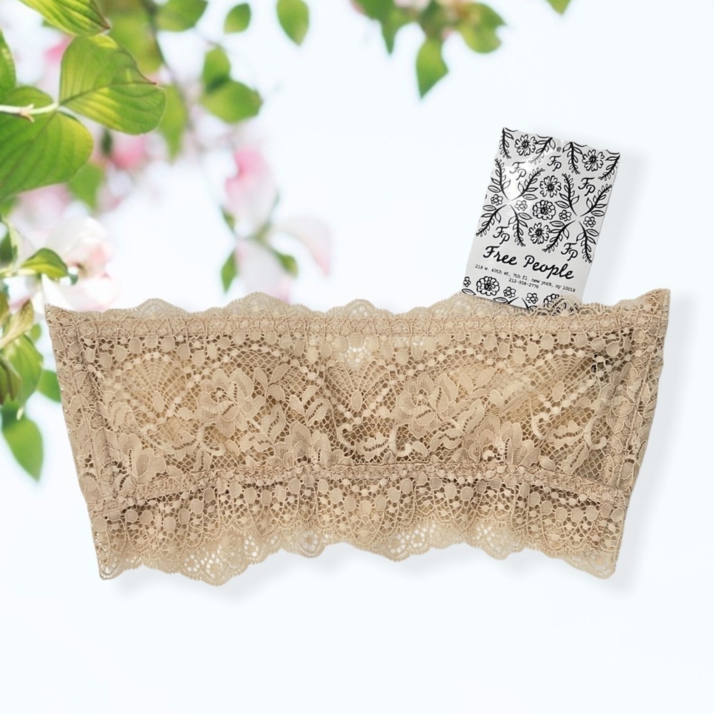 FREE People Lace Bandeau Top - Picture 6 of 10